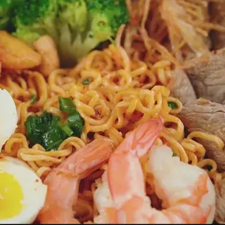 Hình ảnh Mì trộn sa tế thập cẩm