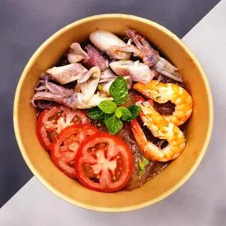 Hình ảnh Miến trộn hải sản kiểu Thái
