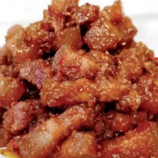 Hình ảnh Cơm Ba Rọi Kho Mắm Ruốc