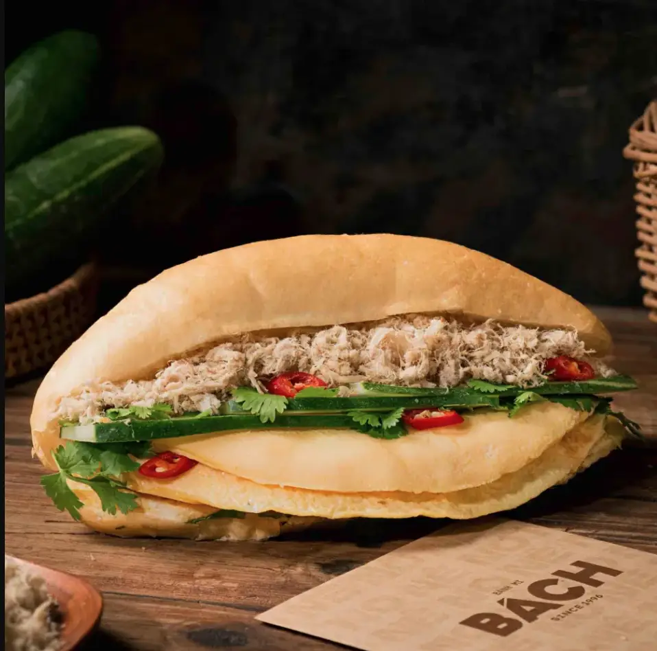 Hình ảnh Bánh mì trứng bò khô