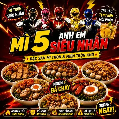 Hình ảnh Mì Trộn 5 Anh Em Siêu Nhân - An Dương Vương