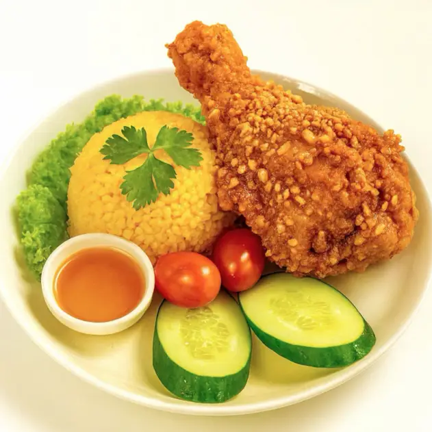Hình ảnh Cơm đùi tỏi