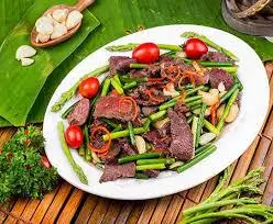 Hình ảnh Trâu xào ngồng tỏi