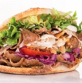 Hình ảnh Bánh doner kebab dài lớn