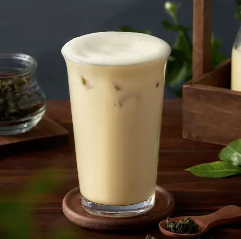 Hình ảnh Trà sữa ô long lài