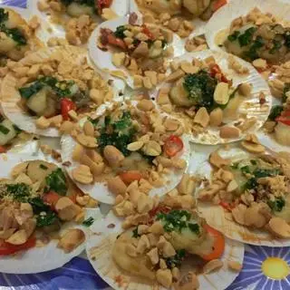 Hình ảnh Sò điệp bay nướng mỡ hành