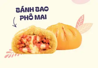 Hình ảnh Bánh bao xúc xích phô mai