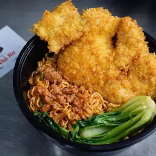 Hình ảnh Mì trộn gà tảng