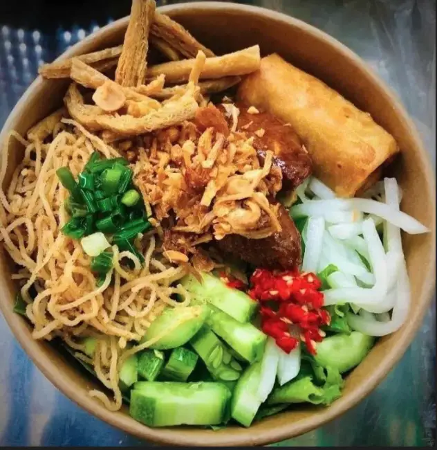 Hình ảnh Bún thập cẩm chay