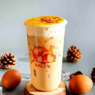 Hình ảnh Trà oolong sữa kem trứng nướng