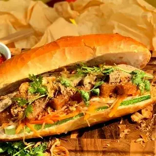 Hình ảnh Bánh mì chay chả chà bông (đặc biệt)