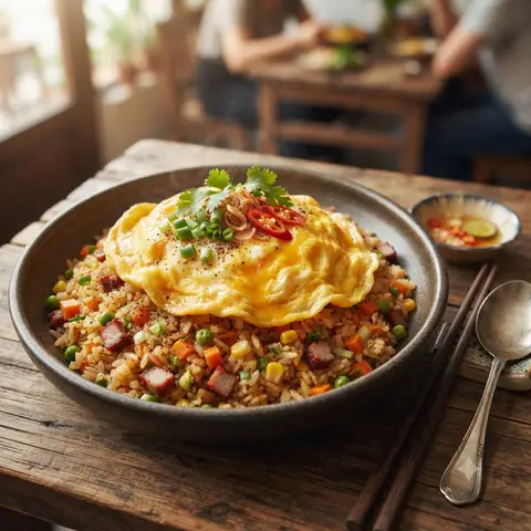 Hình ảnh Cơm Hải Sản Phủ Trứng - Egg Gang - Trần Bình Trọng