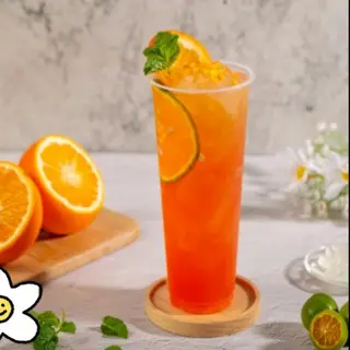 Hình ảnh Trà đào dầm