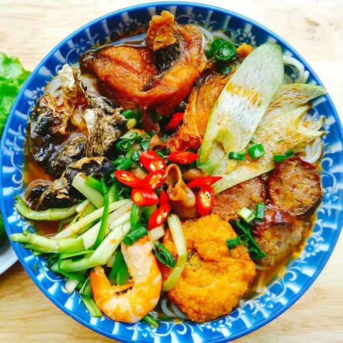 Hình ảnh Bún cá cay bát
