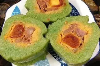 Hình ảnh Bánh tét trà cuôn