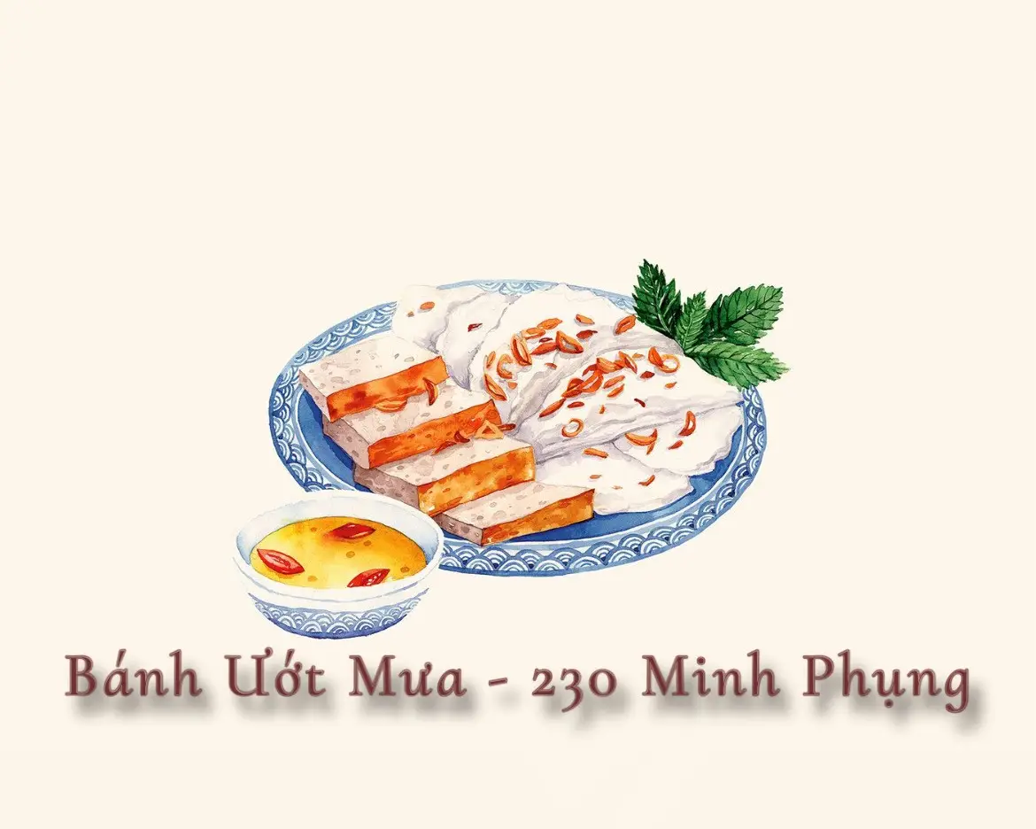 Hình ảnh Bánh Ướt Mưa - Minh Phụng