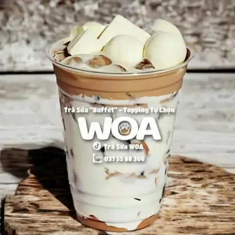 Hình ảnh Trà Sữa WOA - BUFFET TOPPING Tự Chọn - Ung Văn Khiêm