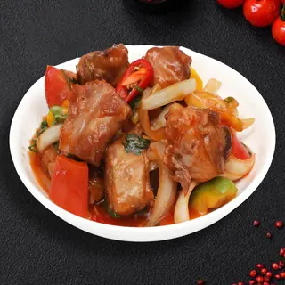 Hình ảnh Cơm sườn chua ngọt