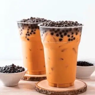 Hình ảnh Trà sữa Thái đỏ trân châu đen