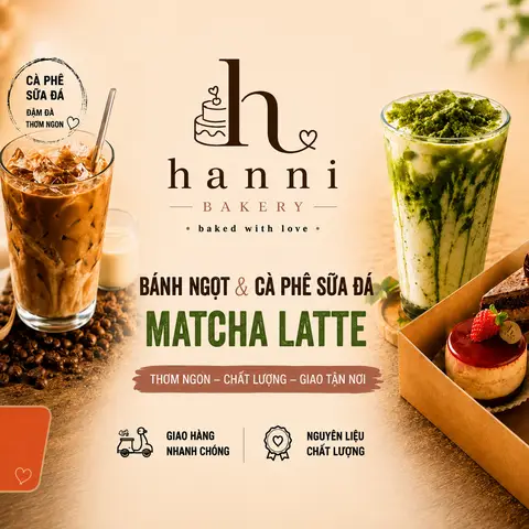 Hình ảnh Hanni Bakery - Bông Lan Trứng Muối, Bánh Kem & Matcha - Đồng Xoài