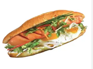 Hình ảnh Bánh mì trứng xúc xích