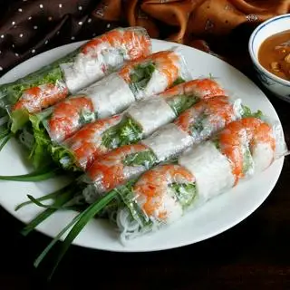 Hình ảnh Combo 5 Gỏi cuốn tôm thịt - sốt đậu phộng