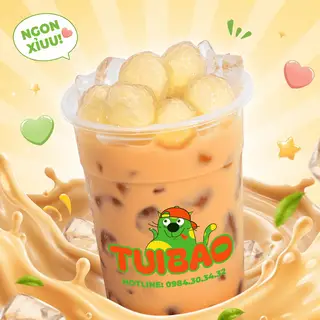 Hình ảnh Trà sữa double phô mai viên - size L
