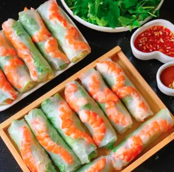 Hình ảnh 5 gỏi cuốn tôm tương
