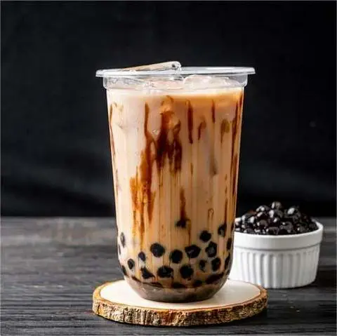 Hình ảnh Trà Trái Cây, Trà Sữa & Da Gà Chiên Bối - Tên Lửa