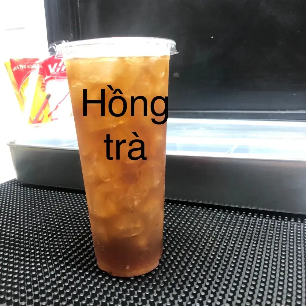 Hình ảnh Hồng trà trân châu