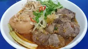 Hình ảnh Bún bò giò