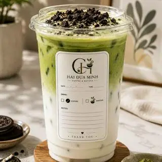 Hình ảnh Matcha Latte Oreo “Bánh Hay Trà?