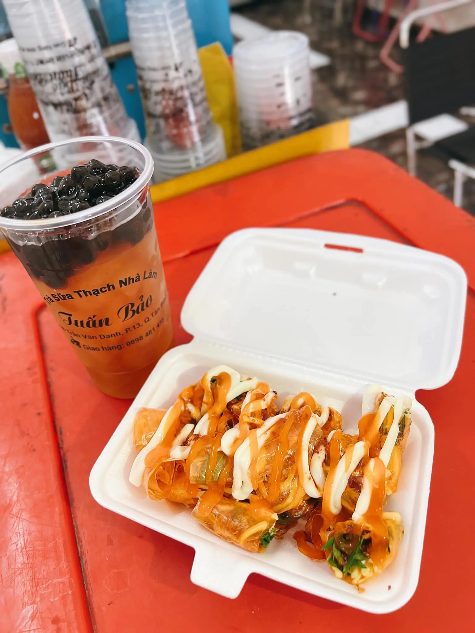 Hình ảnh Bánh tráng cuốn
