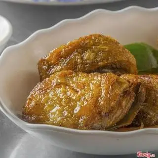 Hình ảnh Cơm gà sốt me - canh rong biển