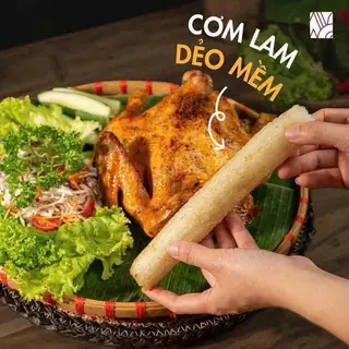 Hình ảnh Gà muối ớt - 1 cơm lam