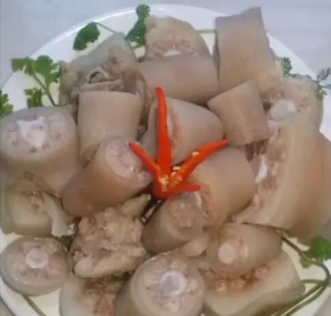Hình ảnh Đuôi lợn luộc