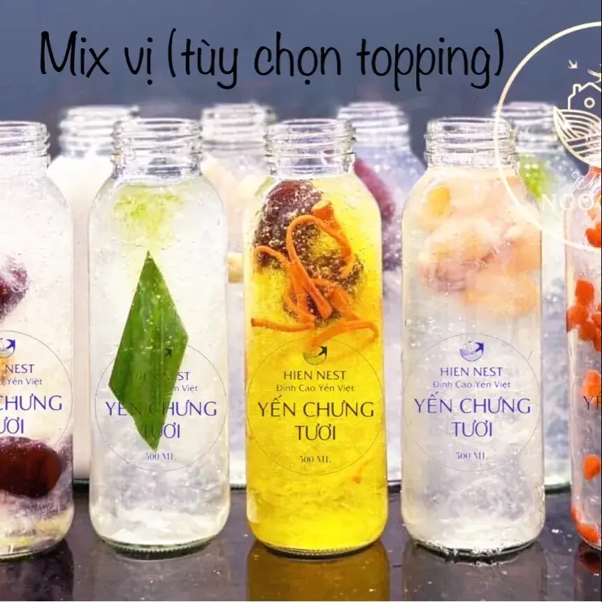 Hình ảnh Yến chưng nóng vị tùy chọn hũ 100ml