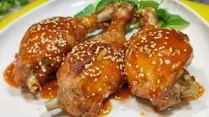 Hình ảnh Cơm Gà Sốt Me