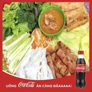 Hình ảnh Nem nướng Nha Trang 1 suất - 1 coca