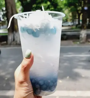Hình ảnh Nước dừa trân châu đậu biếc