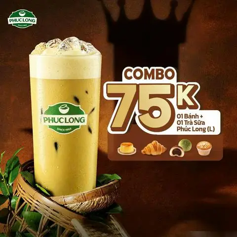 Hình ảnh Combo Bánh + Nước 75K