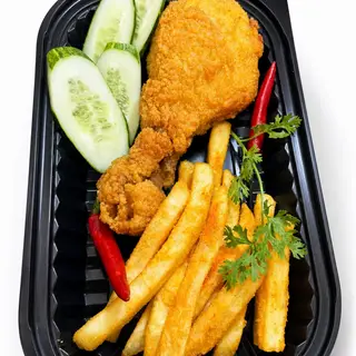 Hình ảnh 1 Đùi gà - khoai tây phô mai 