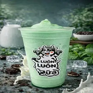 Hình ảnh Sữa xay bạc hà