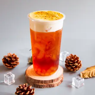 Hình ảnh Trà lài kem trứng nướng