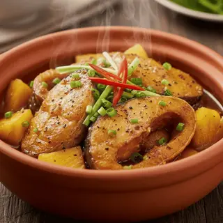 Hình ảnh Cá hú kho tộ