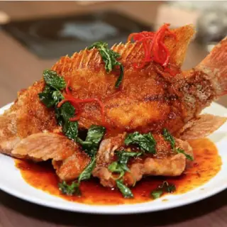 Hình ảnh Cơm cá chiên mắm
