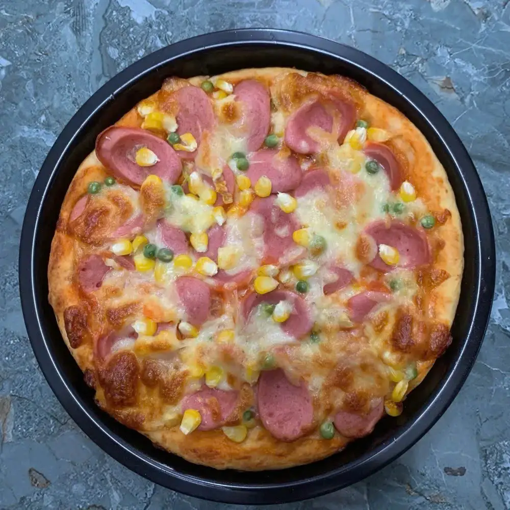 Hình ảnh Pizza xúc xích