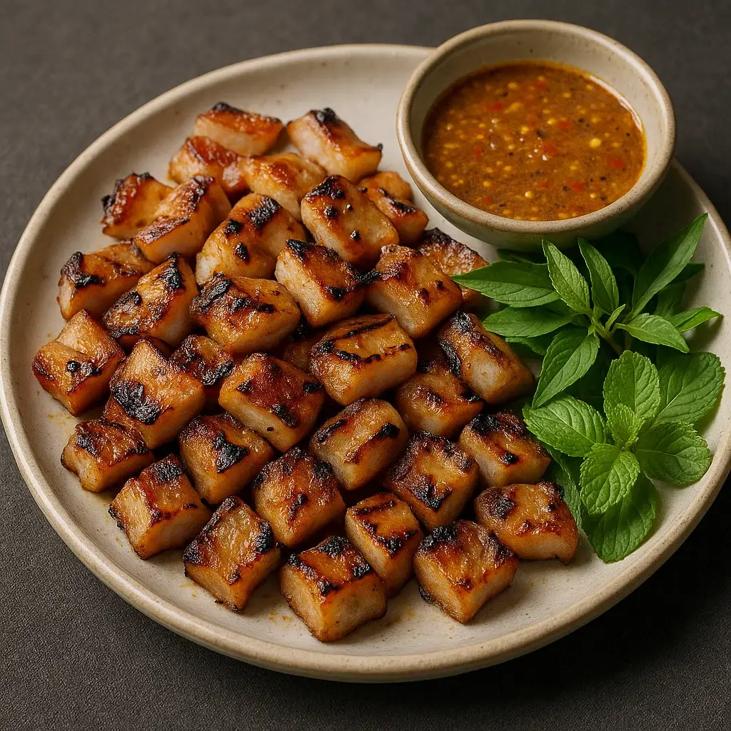 Hình ảnh Ba rọi heo nướng