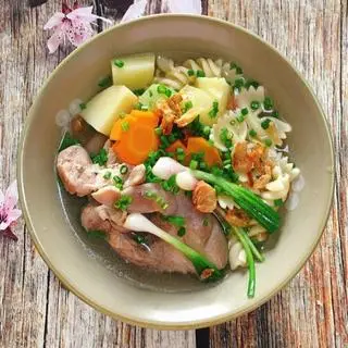 Hình ảnh Nui giò - (xương, thịt nạt)