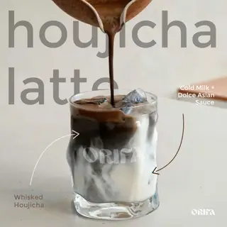 Hình ảnh Houjicha latte